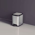 Lixeira Tramontina Octos Com Pedal 10l Quadrada Scotch Brite