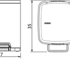 Lixeira Tramontina Octos Com Pedal 10l Quadrada Scotch Brite