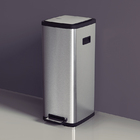 Lixeira Tramontina Octos Com Pedal 20l Scotch Brite - Único