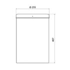 Lixeira Tramontina Swing Basculante 20l Redonda Inox Acetinad