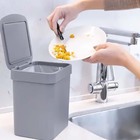 Lixeira Trium 4,7l Casa  Lixeira de Cozinha  Lixeira de Banhe