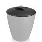 Lixeira Vitra Vintage 5 Litros Cores Cozinha Banheiro - Ou Gr