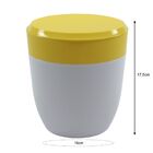 Lixeirinha Para Pia Cozinha 2 5l  Compacta - Smart - Amarelo