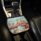 Lixo Car  Flamingo Na Água Material Neoprene 3mm 30x25cm