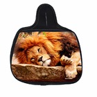 Lixo Car  Leão Material Neoprene 3mm Medidas 30x25cm