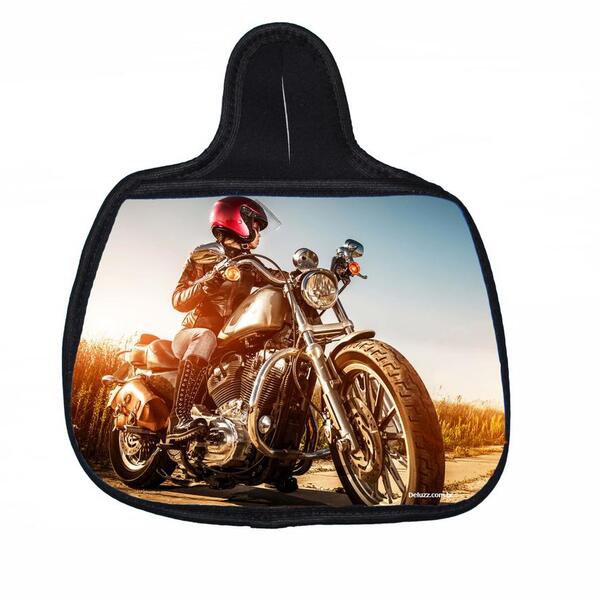 Lixo Car  Moto Na Estrada Material Neoprene 3mm 30x25 Cm