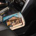 Lixo Car  Moto No Posto Material Neoprene 3mm 30x25cm