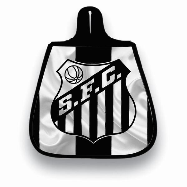 Lixo Car Lixeira Carro Neoprene Personalizado Santos Fundo Li
