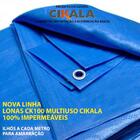 Lona 5x3 Metros Plástica Impermeável Cobertura Barraca Campin