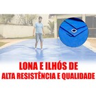 Lona 75g 6x4m Impermeável Azul Starfer