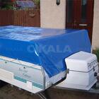 Lona Ck300 Azul 8.5x4.5 Metros Em Polietileno Com Ilhós A Cad