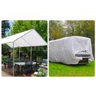 Lona Ck300 Branca 5x2 Metros Em Polietileno Com Ilhós A Cada