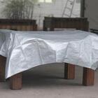 Lona Ck300 Cinza 3x2.5 Metros Em Polietileno Com Ilhós A Cada