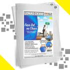 Lona Ck300 Translúcida 4x3 Metros Em Polietileno Com Ilhós A