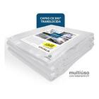 Lona Ck300 Translúcida 7x3 Metros Em Polietileno Com Ilhós A