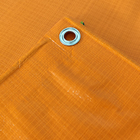 Lona Com Ilhós Impermeável Laranja 10x8m 265 Micras