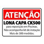 Lona De Reposição Para Piscina 5.5x3 Metros Ck500 Micras (sem