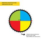 Lona De Salto Azul Sem Emenda Para Cama Elástica 2,44m Chicop