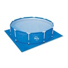 Lona Forro Proteção Piscina  4 X 4 Metros Azul