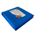 Lona Impermeável Com Ilhós Azul 2,5x2m 330 Micras