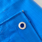 Lona Impermeável Com Ilhós Azul 5x3m 330 Micras