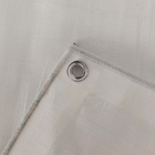 Lona Impermeável Com Ilhós Branca 4x2,5m 310 Micras