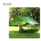 Lona Impermeável Para Cobertura Verde 3x2,5m 310 Micras