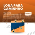 Lona Multiuso Impermeável 310 4x6 Preto E Prata - Primelonas