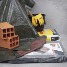 Lona Multiuso Preto 2X3M com Ilhos