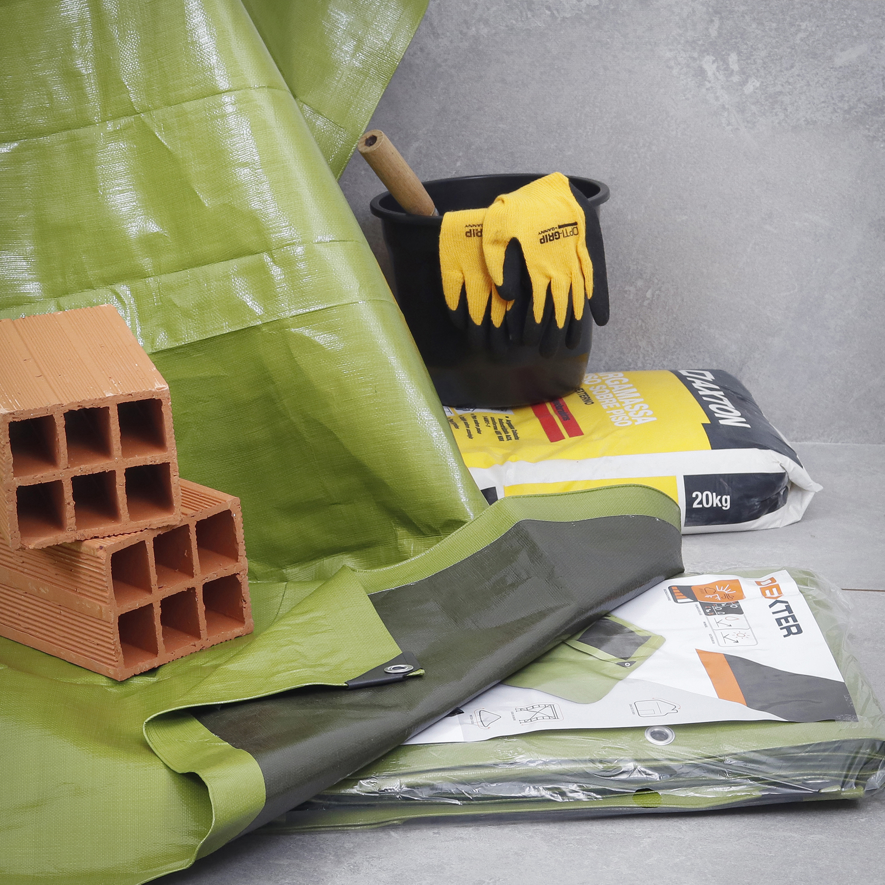 Lona Multiuso Verde 8x12m com Ilhos | Leroy Merlin