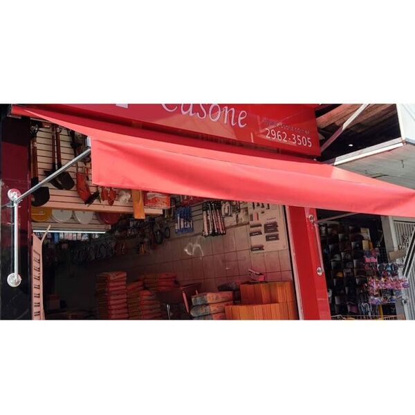 Lona para Toldo Retrátil De Braços 4,20m X 1,30m *SOMENTE A L