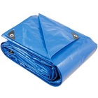 Lona Plástica Azul Foxlux Com Ilhos Cantos Reforçados 7mx4m