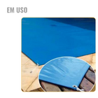 Lona Plastica Caminhão Azul 4x4m Impermeável