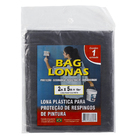 Lona Plástica Preta 2x5m Brasil Bag