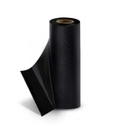 Lona Plástica Preta 4x100 Bobina  Com15kg