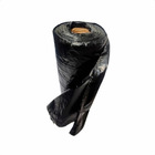 Lona Plástica Preta Grossa Para Obras 4x50 Mts 150 Micras