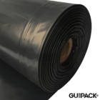 Lona Plástica Reforçada Preta 4m X 25m - Muro De Arrimo, Tanq