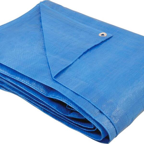 Lona Polietileno 4x4m Azul 100 Micras Leve - Nove54