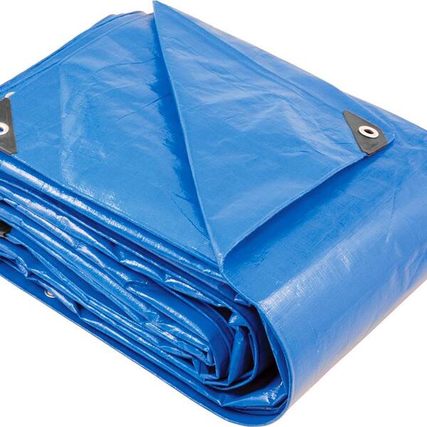 Lona Polietileno 7x3m Azul 200 Micras Reforçada Vonder Plus