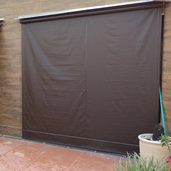 Lona Pronta Blackout Para Toldo Cortina 2,70m X 2,50m Cor Mar