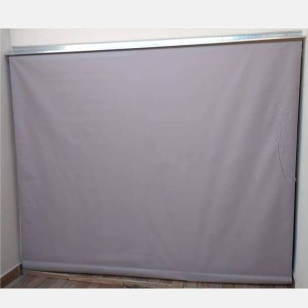 Lona Pronta Blackout Para Toldo Cortina 3m X 2,50m Cor Cinza