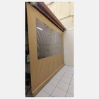 Lona Pronta Para Toldo Cortina 2,80m X 2,80m Cor Madeira *SOM