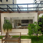 Lona Pronta Para Toldo Cortina 3,20m X 2,50m Cor Bege *SOMENT