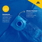 Lona Xp Com Ilhós Impermeável Azul 5x5m 142 Micras