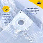 Lona Xp Com Ilhós Impermeável Transparente 5x5m 142 Micras