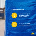 Lona Xp Com Ilhós Impermeável Transparente 5x5m 142 Micras