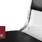 Longarina 1 Lugar Cromada Com Estofado Vinho (7825) B-203a -0