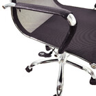 Longarina Cromada 3 Lugares Variação:cromada Com Estofado E B