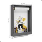 Lousa De Desenho Infantil Araés Cinza