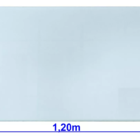 Lousa De Vidro Quadro Branco 1,00 X 0,80 C/ Suporte E Kit